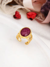 Agate  Bague